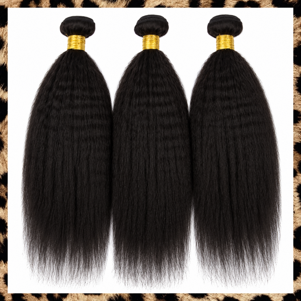 Kinky Straight Hair (3 Bundles)