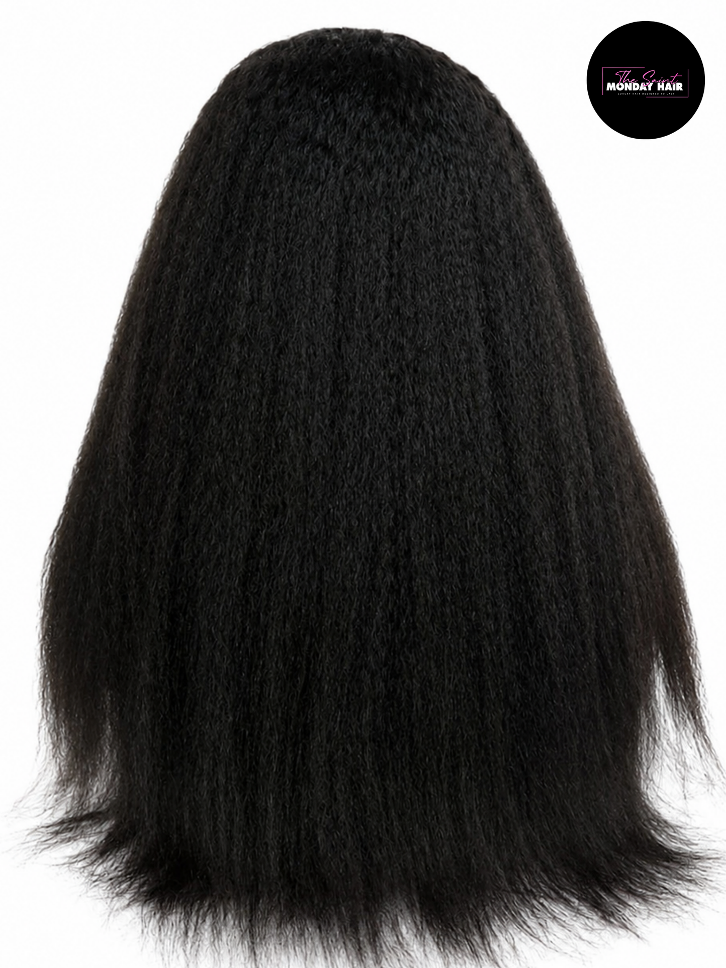 Kinky Straight HD Lace Wig | 200% Density