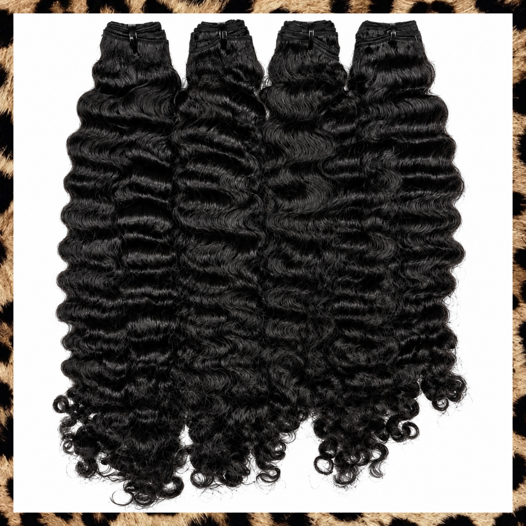 Burmese Curly Hair Bundle (4 Bundles)